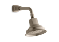 Kohler® 16244-AK-BV Margaux® 1-Function Showerhead With Catalyst® Air-Induction Spray, 2.5 gpm Min, 1 Sprays, Wall Mount, 5-15/16 in Dia x 5-1/4 in H Head