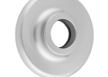Jaclo® 6010-PCH Decorative Multifit Round Escutcheon, For Use With 1/2 in IPS Wall and Ceiling Drop Nipples, 1/2 in Showerarms, 578 and 579 Cover Tubes and 629 and 631 Series Valves, Solid brass, Polished Chrome, Domestic
