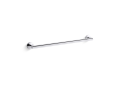 Kohler® 78373-CP Components™ Single Towel Bar, 24 in L Bar, 2-3/8 in OAH x 3 in OAD, Metal