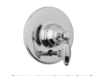 Rohl A2400XM-PC Pressure Balance Trim with Cross Handle & Diverter - Polished Chrome