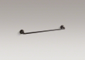 Kohler® 10551-2BZ Single Towel Bar, Devonshire®, 24 in L Bar, 3-11/16 in OAD x 2-3/8 in OAH, Metal, Oil Rubbed Bronze