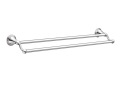 Moen® DN8422CH Double Towel Bar, Preston™, 24 in L Bar, 5.38 in OAD x 2.25 in OAH, Aluminum, Polished Chrome, Import