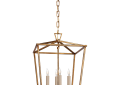 Visual Comfort CHC2164GI E. F. Chapman Darlana 4 Light 13 inch Gilded Iron Foyer Lantern Ceiling Light, E.F. Chapman, Small