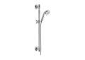 DELTA® 51308 Hand Shower, 3 in Dia 3-Function Shower Head, 2 gpm Flow Rate, 60 to 82 in L Hose, 1/2 in Female Connection, Polished Chrome, Import