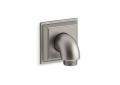 Kohler K-22171-BN Memoirs(R) Stately Wall-Mount Supply Elbow with Check Valve - Vibrant Brushed Nickel