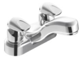 Moen® 8886 Centerset Bathroom Faucet, M-PRESS™, Polished Chrome, 2 Handles, 0.5 gpm