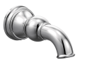 Moen® S12105 S12105 Weymouth™ Spout Kit, 6-3/4 in L, 1/2 in Slip-Fit Connection, Metal, Chrome, Import