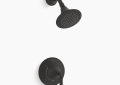 Kohler K-TS27420-4-BL Tone(TM) Rite-Temp(R) Shower Trim Kit, 2.5 GPM - Matte Black