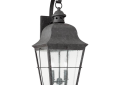 Sea Gull 8463-46 Generation Lighting Calder Small One Light Outdoor Wall Lantern - Antique Bronze
