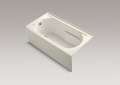 Kohler 1184-LA-96 5' Bath with Integral Apron and Tile Flange