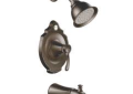 Moen® T2606ORB Tub and Shower Trim, 2.5 gpm Shower, Oil Rubbed Bronze
