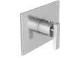 Newport Brass® 3-2044TS/15S Model 3-2044TS Rectangular Shower System Trim, PVD Satin Nickel