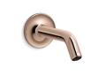 Kohler® 933-RGD Purist® Wall Mount Shower Arm and Flange, 8-1/2 in L, 1/2-14 NPT
