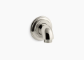 Kohler K-22173-SN Bancroft(R) Wall-Mount Supply Elbow with Check Valve - Vibrant Polished Nickel