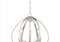 Minka 4982-613 Tilbury - 3 Light Pendant - Polished Nickel