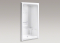 Kohler 1687-0 4' One-Piece Shower Module, Integral High-Dome Ceiling
