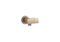 Kohler(R) K-98354-BV Exhale(R) Wall-Mount Handshower Holder with Supply Elbow and Check Valve - Vibrant Brushed Bronze
