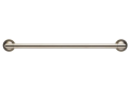Brizo® 691875-BN Odin™ Round Towel Bar, 3/4 in Ring, 18 in L Bar, 3-7/8 in OAD, Brushed Nickel, Import