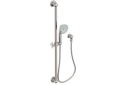 Newport Brass 280E-15 Slide Bar with Multifunction Hand Shower Set - Polished Nickel