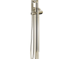 Brizo® T70135-PNLHP Free Standing Tub Filler, Litze™, 2 gpm Flow Rate, Polished Nickel, Domestic