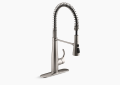 Kohler K-22033-VS Simplice Semi-Professional Kitchen Faucet - Vibrant Stainless