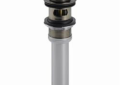DELTA® 72173-SS Push Activated Pop-Up Drain Assembly, Brilliance® Stainless Steel, Brass Drain
