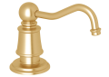 ROHL U.6695SEG Georgian Era Deck Mount Soap Dispenser - Satin English Gold