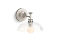 Kohler® 31768-SC01-BNL Light Sconce, (1) Lamp, 120 V AC, Brushed Nickel Housing