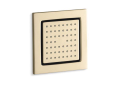 Kohler® 8002-AF WaterTile® Square Body Spray With Soothing Spray, Number of Spray Type: 1, Full Spray, 2.5 gpm Max Flow, Wall Mount