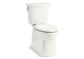 Kohler® 3814-NY 2-Piece Toilet, Corbelle® Comfort Height®, Elongated Bowl, 16-1/2 in H Rim, 12 in Rough-In, 1.28 gpf, Dune