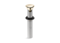 Kohler(R) K-25322-AF Clicker Drain with Overflow - Vibrant French Gold