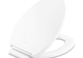 Kohler(R) K-27331-0 Glissade(R) ReadyLatch(R) Quiet-Close(TM) Elongated Toilet Seat - White