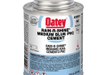 Oatey 30891 Rain-R-Shine Medium Body Blue PVC Cement - 8 ounce