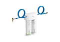 Kohler® 77686-NA Double Cartridge Water Filtration System, 1.7 gpm Flow Rate, 12-1/16 in H, Carbon Filter, 33 to 100 deg F