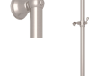 Perrin & Rowe 1270STN Rohl Cross Collection Decorative Grab Palladian, 1-3/8 in Dia x 36 in L, Satin Nickel, Solid Brass, Import