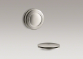 Kohler® T37396-BN K-T37396 Traditional Push Button Bath Drain Trim, For Use With PureFlo™ Rough Drain, Metal