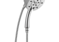 Brizo® 86275-PC-2.5 Hydrati® Euro Round 2-in-1 Shower, 5-9/16 in Dia, 2.5 gpm Flow Rate, Polished Chrome, Import