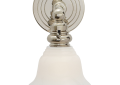 Visual Comfort SL2931PN/SLEG-WG E. F. Chapman Boston 1 Light 6 inch Polished Nickel Wall Light in White