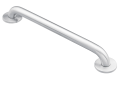 Moen® 8730 Grab Bar, Home Care®, 30 in L x 1-1/4 in Dia, Stainless Steel, 304 Stainless Steel, Import