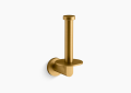 Kohler K-73148-2MB Composed(R) Vertical Toilet Paper Holder - Vibrant Brushed Moderne Brass