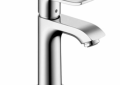 Hansgrohe 31088001 Metris 100 Bathroom Faucet, Commercial, 1.2 gpm Flow Rate, 3-5/8 in H Spout, 1 Handles, Pop-Up Drain, 1 Faucet Holes, Polished Chrome, Function: Traditional
