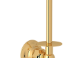 Rohl ROT19IB Wall Mount Spare Toilet Paper Holder - Italian Brass
