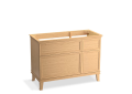 Kohler® 29481-WEK Artifacts™ Vanity Cabinet, 34-5/8 in OAH x 48-1/16 in OAW x 21-7/8 in OAD, Floor Mounting, Light Oak Cabinet