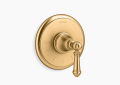Kohler K-T72769-4-2MB Artifacts(R) MasterShower(R) Temperature Control Valve Trim with Lever Handle - Vibrant Brushed Moderne Brass