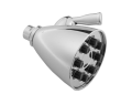 Jaclo® B730-SB B730 Storm Faucet Showerhead, 2 Sprays, 3-1/2 in Head