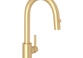 ROHL U.4043SEG-2 Holborn Pulldown Bar & Food Prep Faucet - Satin English Gold