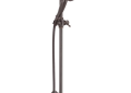 DELTA® 57021-RB Victorian® Premium Hand Shower, 3 Shower Head, 2 gpm Flow Rate, 60 to 82 in L Hose, 1/2-14 Male NPSM Connection, Venetian Bronze, Import