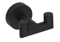 Kartners 144132-48 Oslo Double Robe Hook - Matte Black