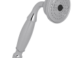 Perrin & Rowe B204APC Rohl Cross Collection Single Function Handshower, 2-3/4 in Dia Shower Head 1-Function Shower Head, 1.8 gpm Flow Rate, 1/2 in Male Connection, Polished Chrome