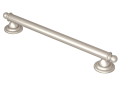 Moen® YG2224BN Brantford™ Grab Bar, 1-1/4 in Dia 24 in L, Brushed Nickel, Stainless, Import